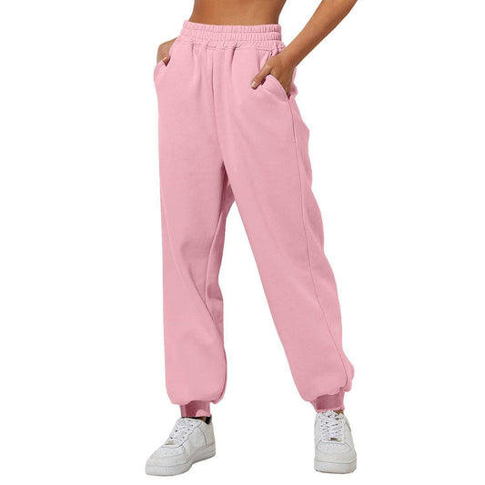 ✨Dernier jour : -69 %✨ Jogging ample taille haute pour femme avec poches